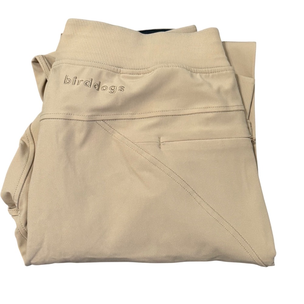 Birddogs Mens XL Khaki Boom for your Boomstick Jogger‎ Performance Stretch Lined